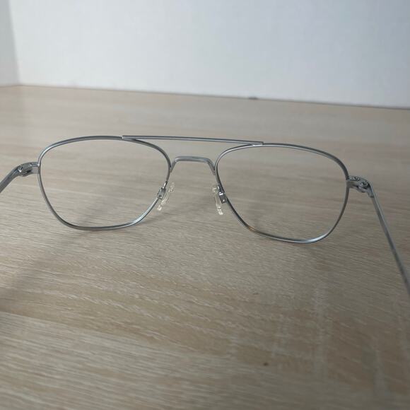 Randolph Engineering Sunglasses Aviator Matte Chrome FRAME AF-52-20 140 Amazing! - Picture 6 of 10